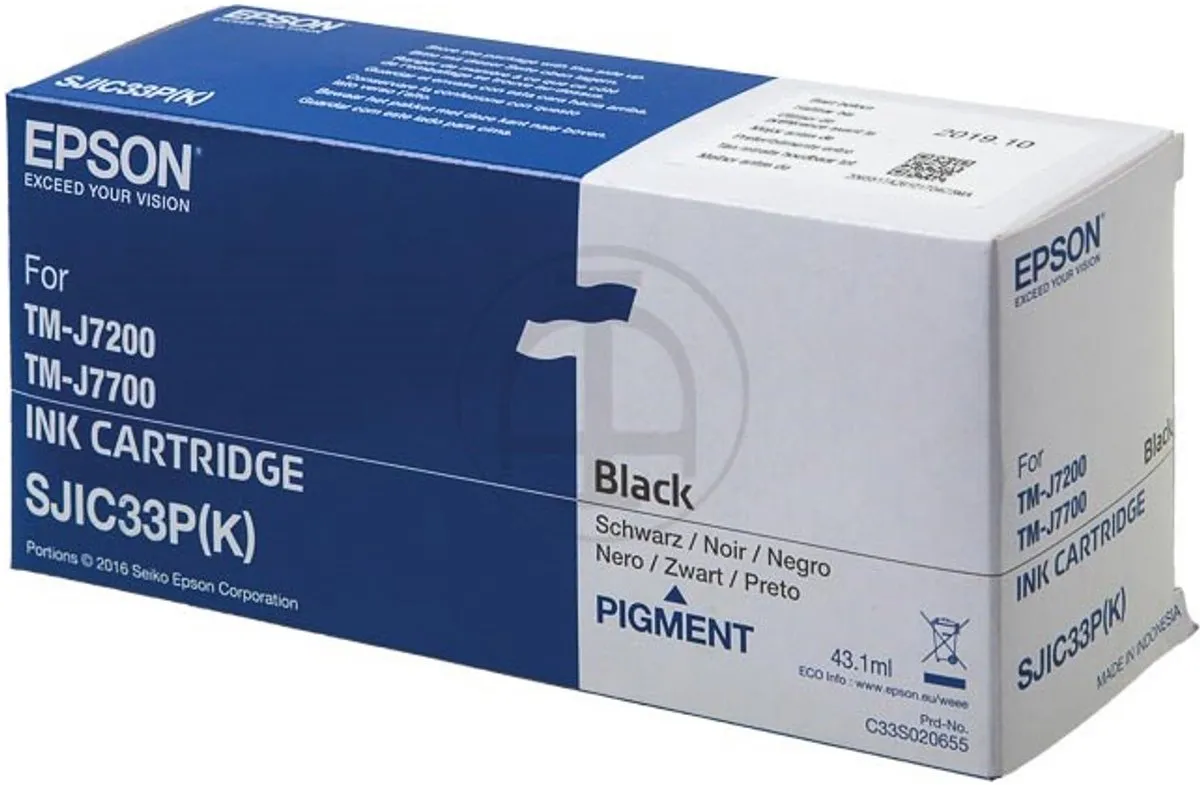 Epson SJIC33P(K) C33S020655 Inktcartridge