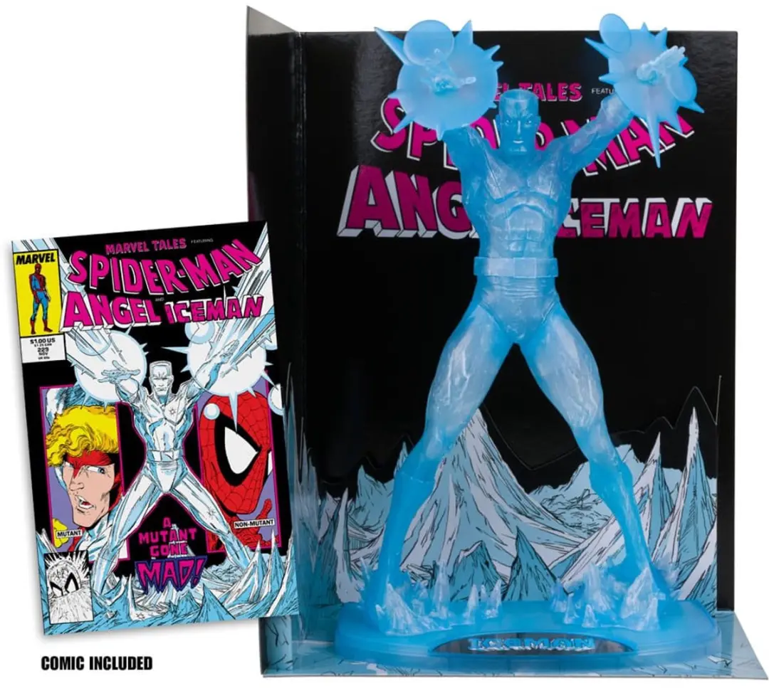 McFarlane Toys Marvel Iceman 1/6 Beeld - MCF14838 - 29cm - Multi