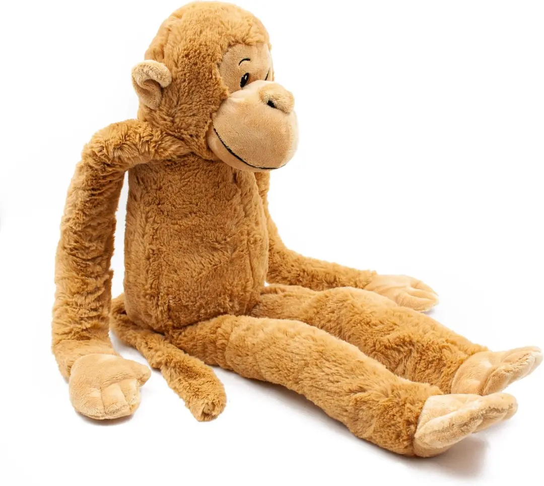 PIA Soft Toys Pluche Aap - Bruin 69cm