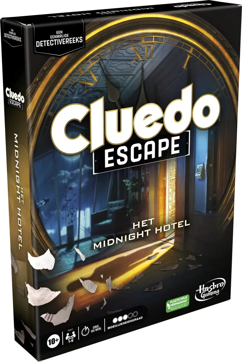 Hasbro Gaming Escape Het Midnight Hotel Bordspel - 1-6 Spelers