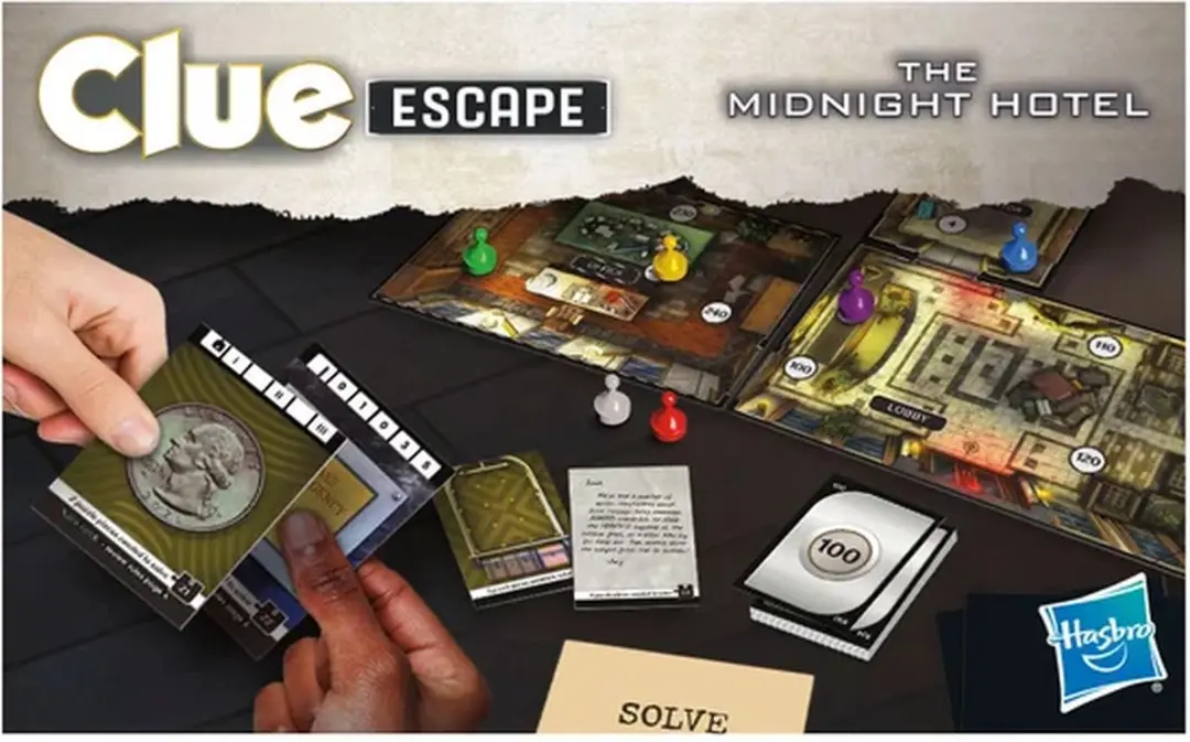 Hasbro Gaming Escape Het Midnight Hotel Bordspel - 1-6 Spelers - afbeelding 6 van 6