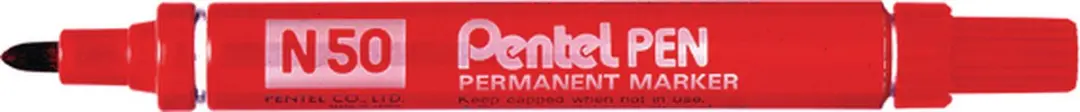 Pentel N50-B Kogelpunt Marker