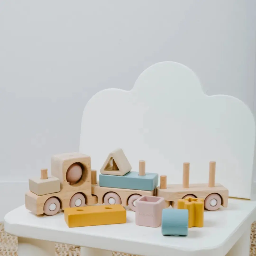 Baby's Only Houten Speelgoedtrein BO-860.852.805.50 - Opal