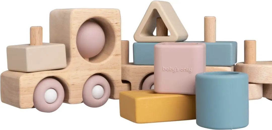 Baby's Only Houten Speelgoedtrein BO-860.852.805.50 - Opal