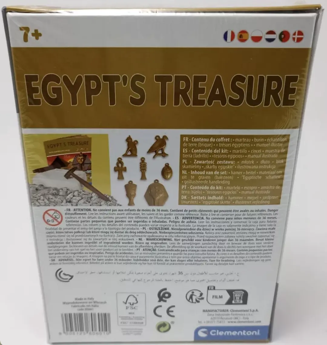 Clementoni Egyptische Schattenset - Opgraafset