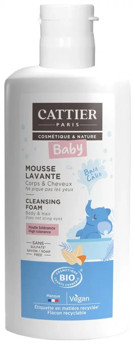 Cattier Baby Organic Hair & Body Wash 150ml