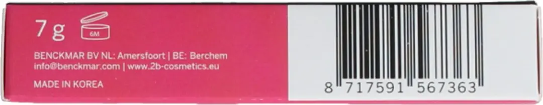 2B Wimperlijm voor Nepwimpers 1g - Zwart