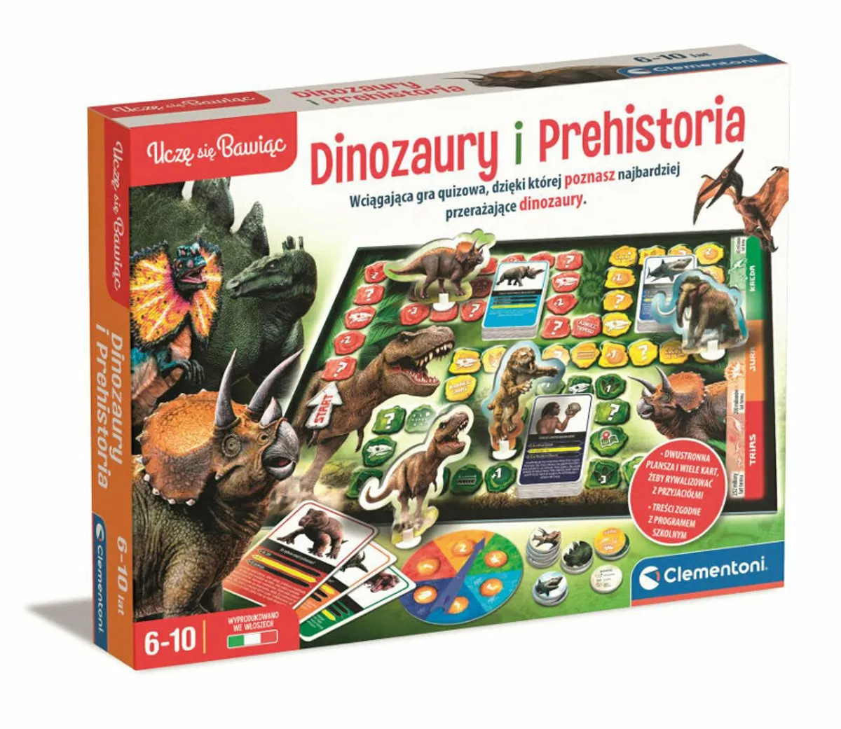 Clementoni Dinozaury en Prehistorie