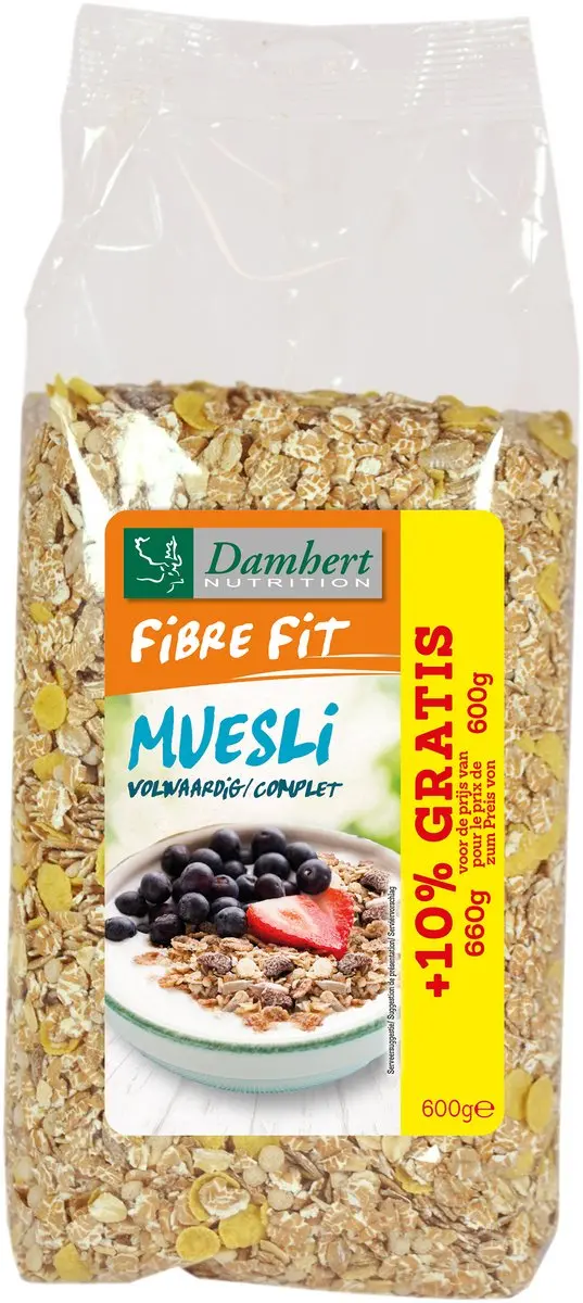 Damhert Fibre Fit Muesli 600g
