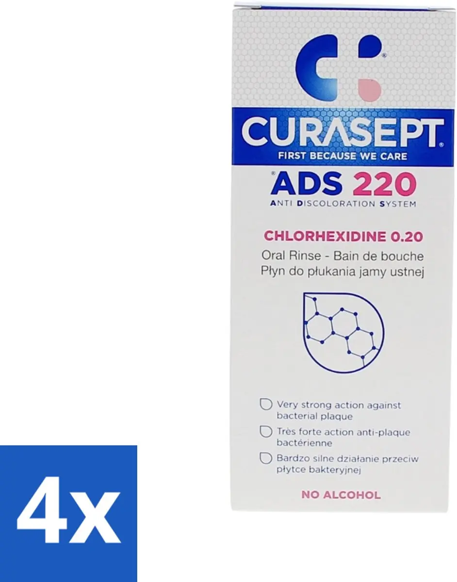 Curasept Mondspoeling 0,20% CHX 200ml