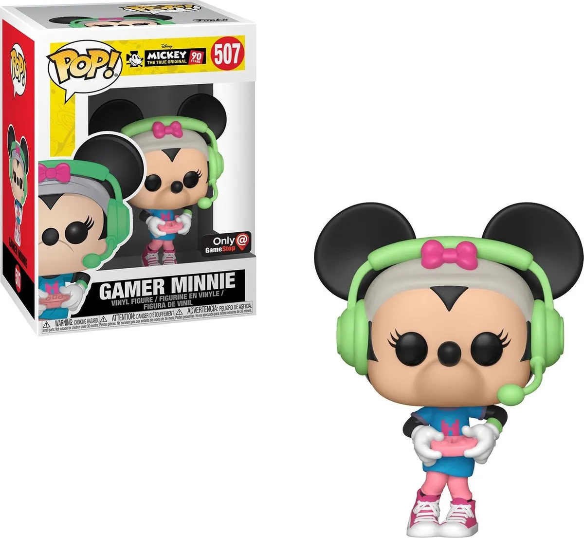Funko Pop! Disney Mickey The True Original Gamer Minnie #507