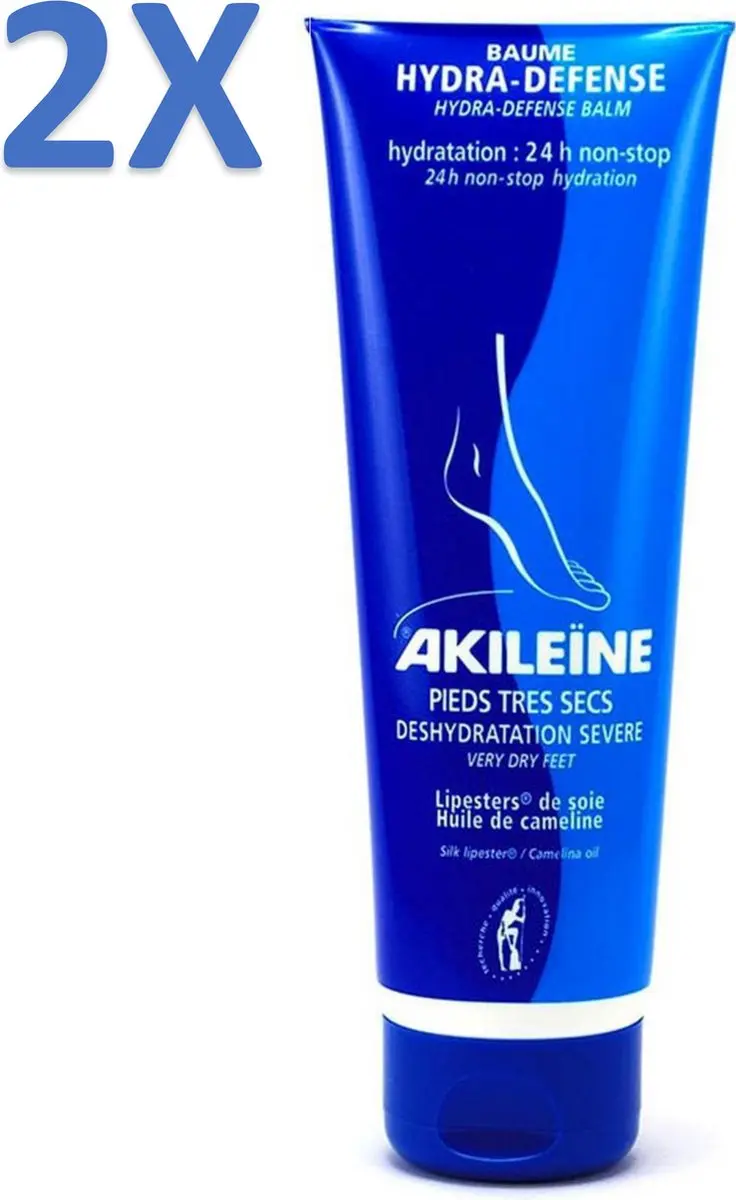 Akileine Hydra Ultra Active Balsem - 2x125ml