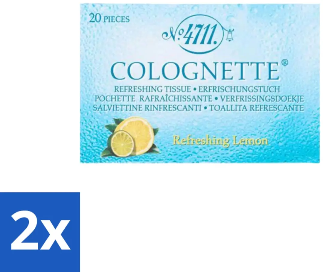 4711 Colognette Citrus Verfrissingsdoekjes