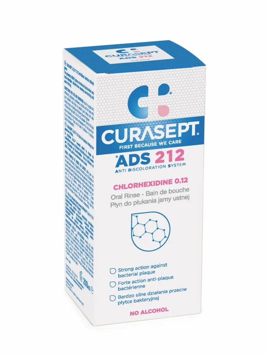 Curasept Mondspoeling 0,12% CHX 600ml