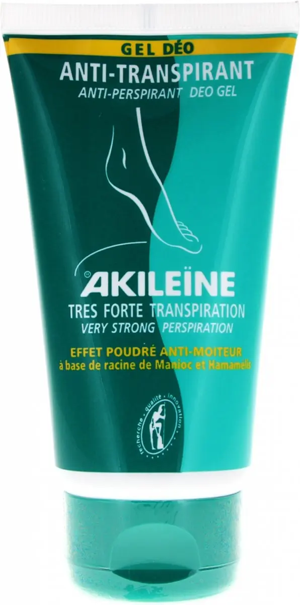 Akileine Anti Transpirant Groen Gel 50ml
