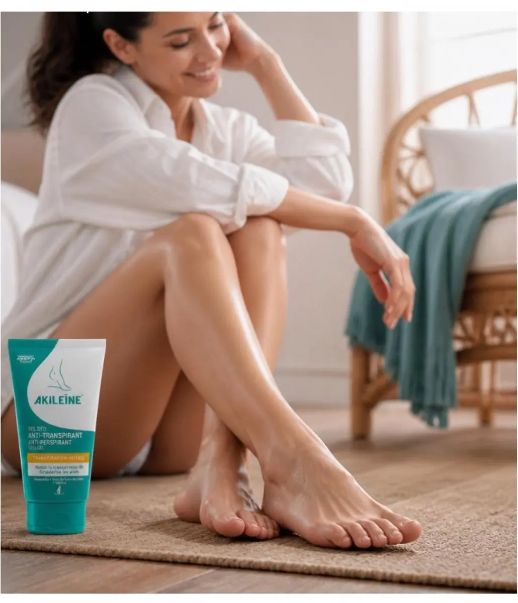 Akileine Anti Transpirant Groen Gel 50ml