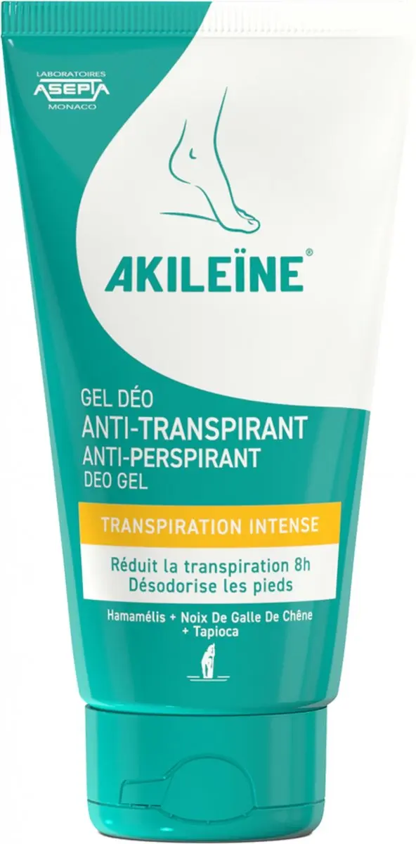 Akileine Anti Transpirant Groen Gel 50ml