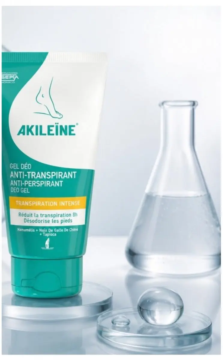 Akileine Anti Transpirant Groen Gel 50ml