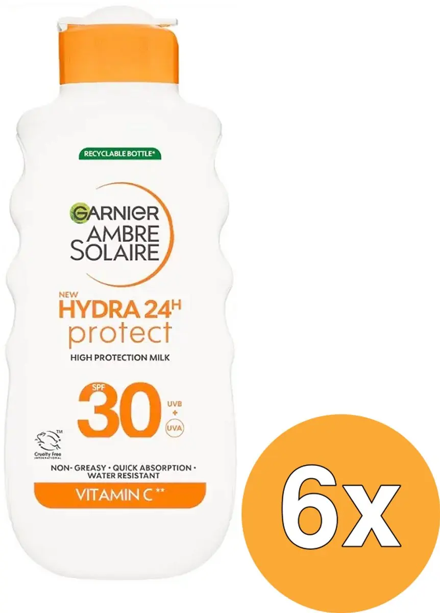 Garnier Ambre Solaire Hydra 24 Zonnemelk SPF 30