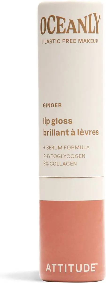 Attitude Lip Gloss Ginger 34g