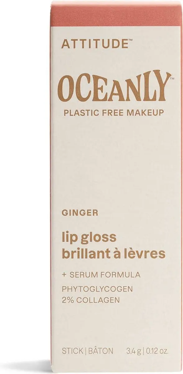 Attitude Lip Gloss Ginger 34g