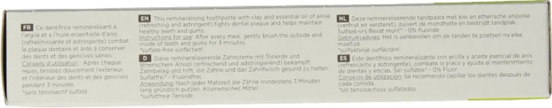 Cattier Tandpasta Anijs 75ml