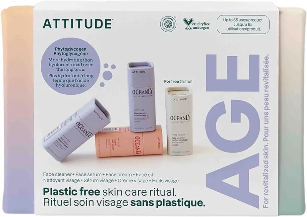 Attitude Oceanly Phyto Age Anti-Aging Routine