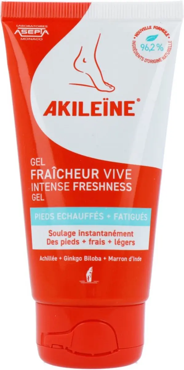 Akileine Intense Freshness Gel 50ml