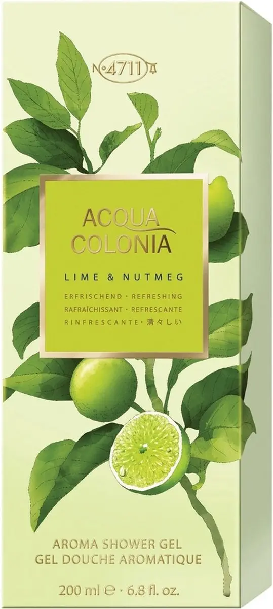 4711 A.C. Lime & Nutmeg Shower Gel 200ml