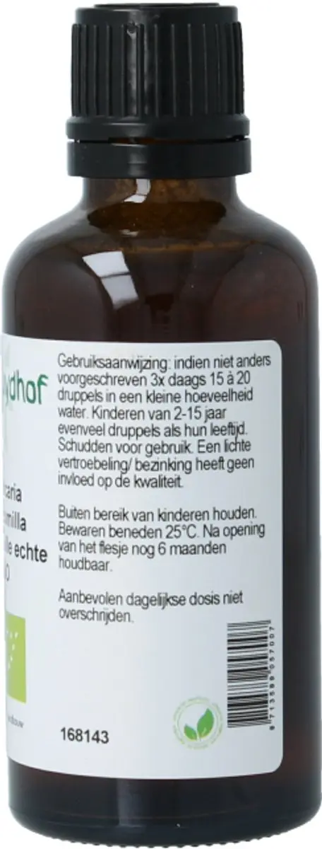 Cruydhof Matricaria Chamomilla Echte Kamille 50ml