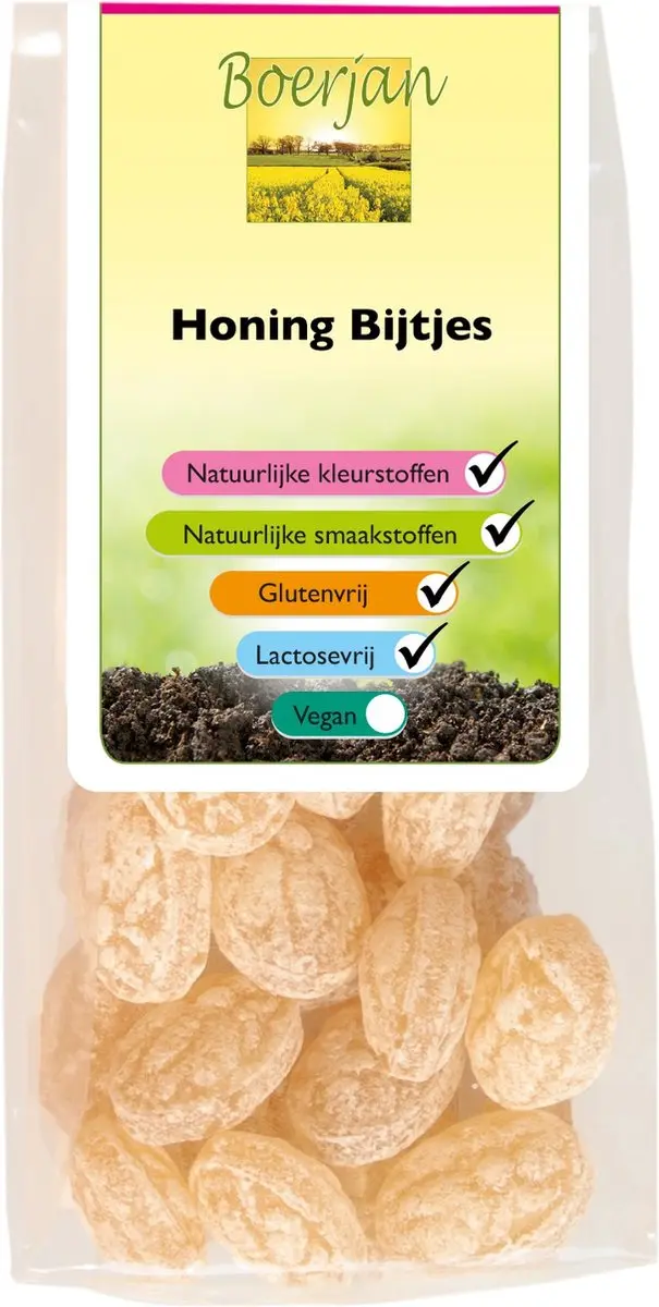 Boerjan Honing Bijtjes 150g