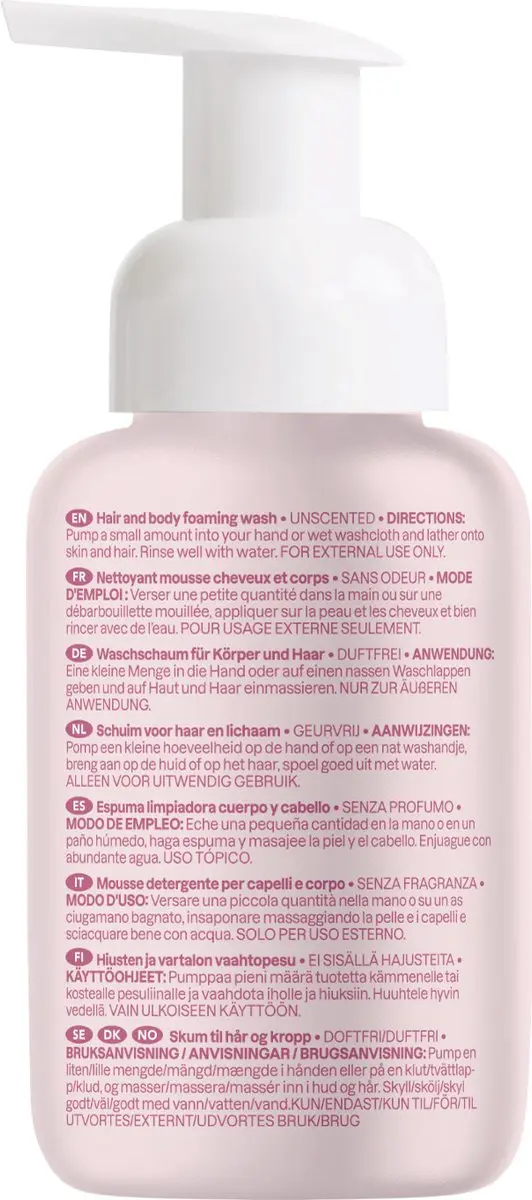 Attitude Baby Leaves 2in1 Foaming Wash Geurvrij 295ml