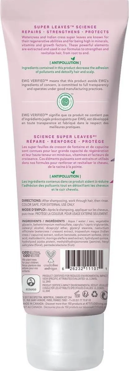 Attitude Super Leaves Conditioner 240ml