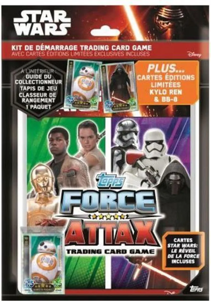 Star Wars Force Attax Starter Pack