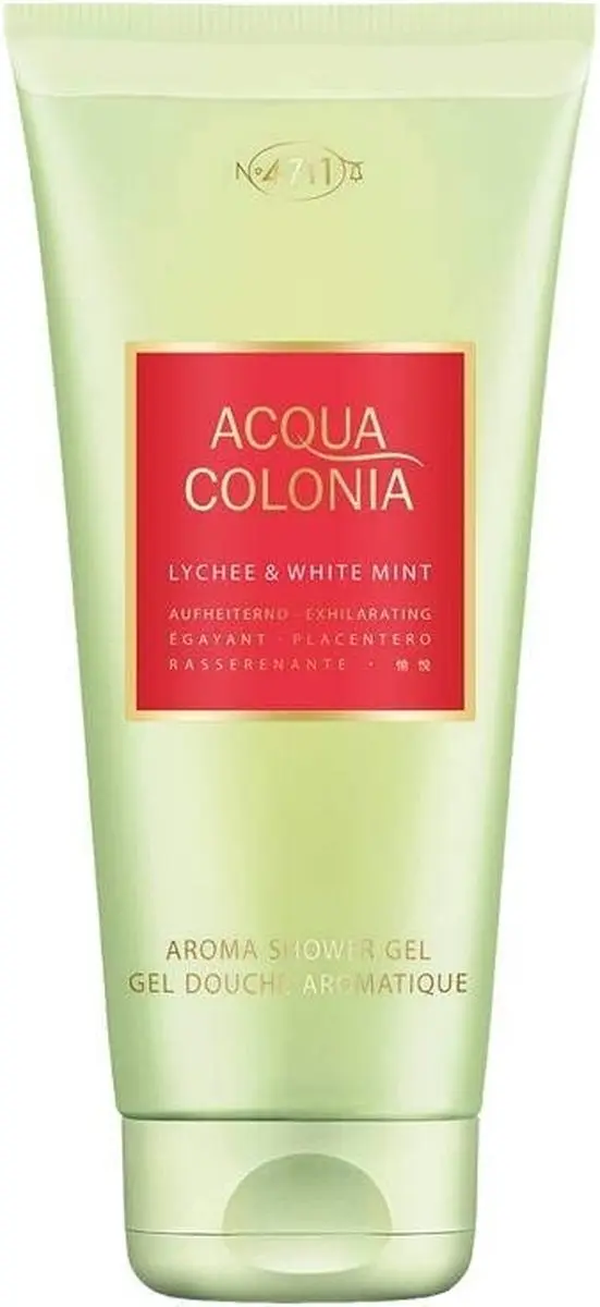 4711 Douchegel Exhilarating Lychee & Mint 200ml