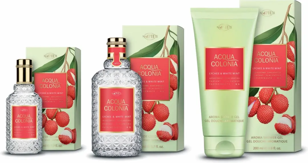 4711 Douchegel Exhilarating Lychee & Mint 200ml