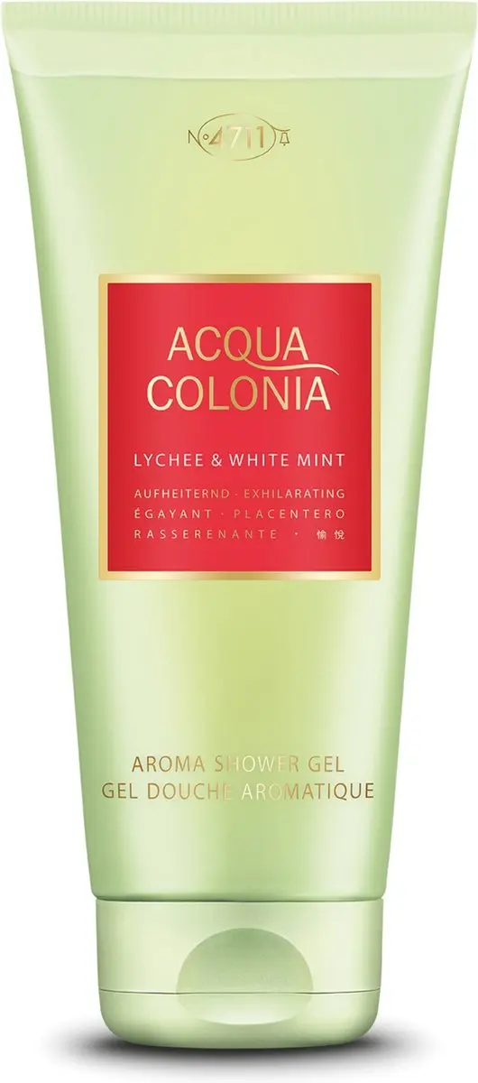 4711 Douchegel Exhilarating Lychee & Mint 200ml