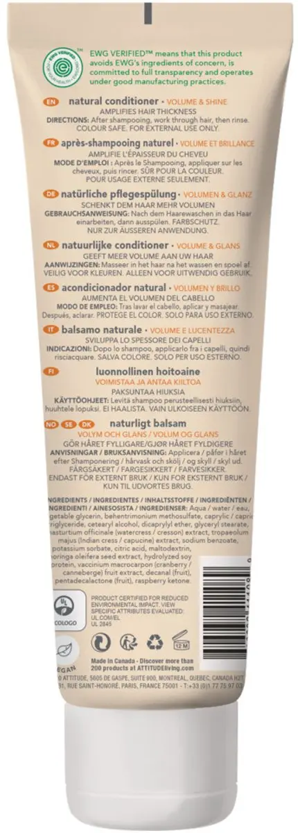 Attitude Haarverzorging 240ml
