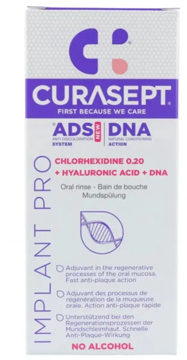 Curasept ADS DNA Implant Pro Mondspoelmiddel 200ml