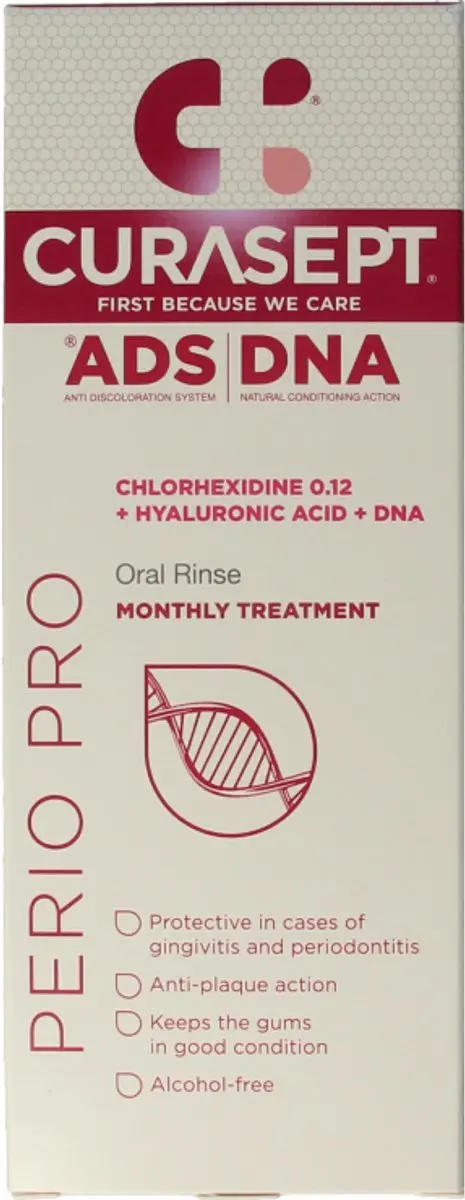 Curasept Perio Mondspoeling 500ml - Chloorhexidine