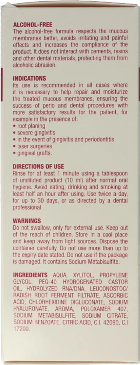 Curasept Perio Mondspoeling 500ml - Chloorhexidine