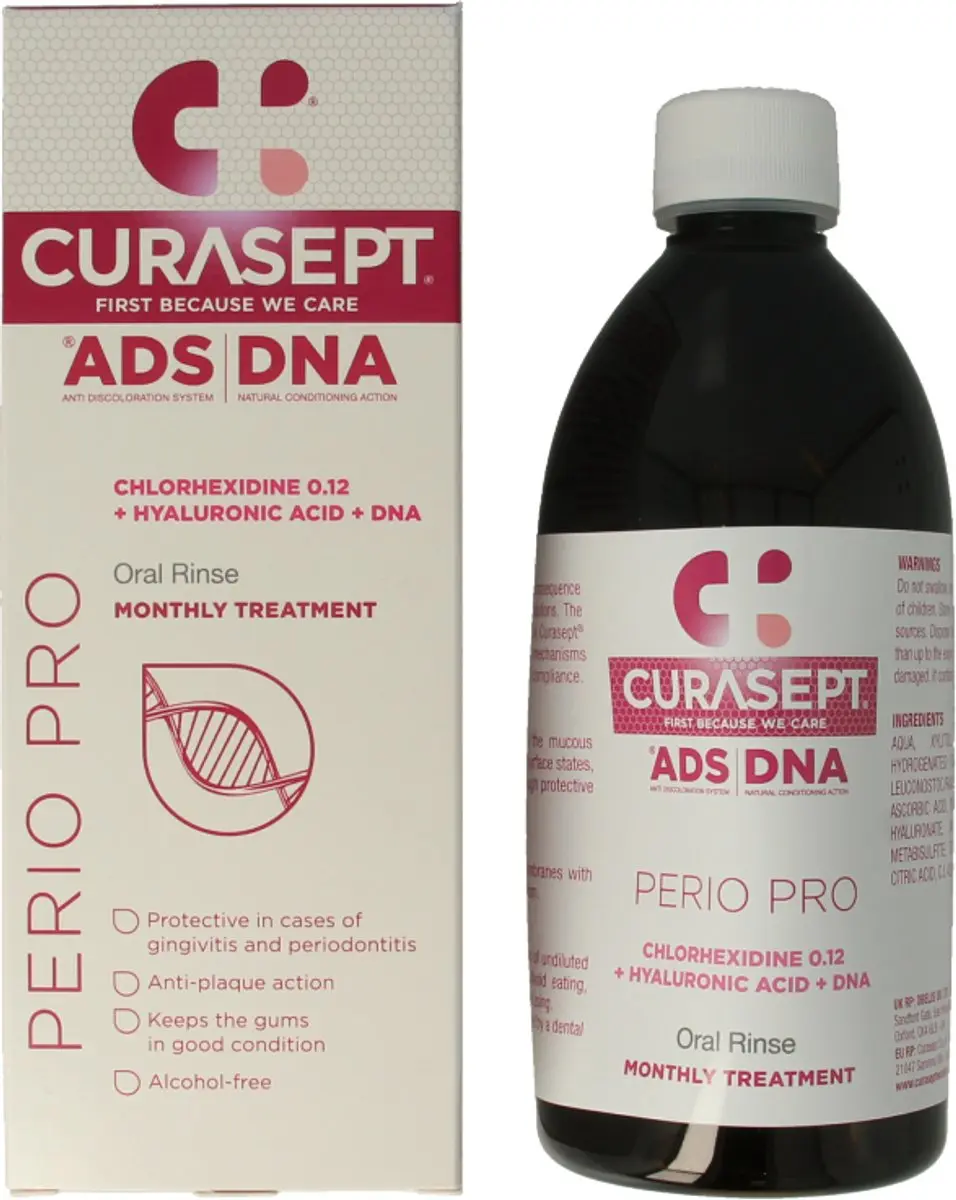 Curasept Perio Mondspoeling 500ml