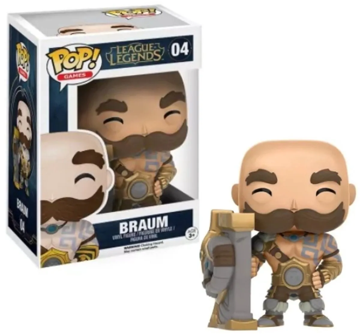 Funko Pop! League of Legends Braum Verzamelfiguur 10cm - 10304
