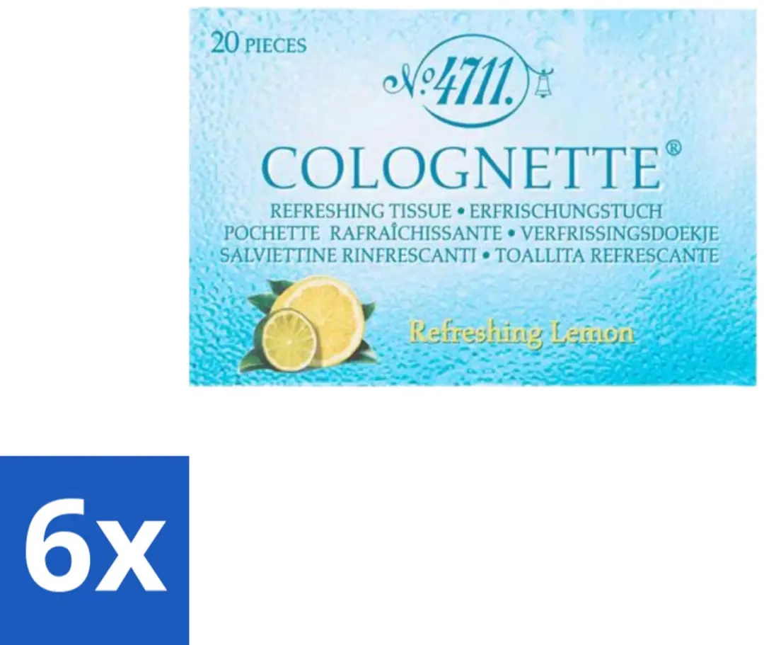 4711 Colognette Citrus Verfrissingsdoekjes