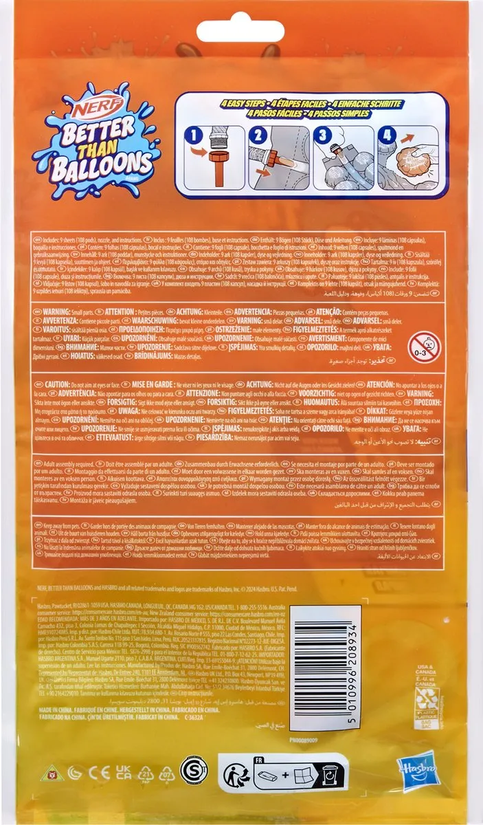 Nerf Super Soaker Better Than Balloons - Multicolor - afbeelding 6 van 6