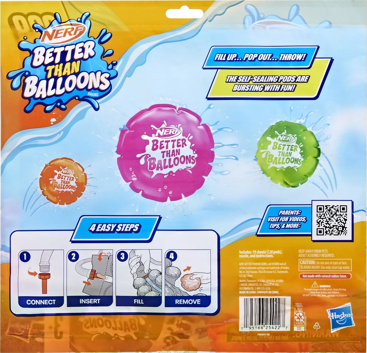 Nerf Super Soaker Better Than Balloons - Multicolor