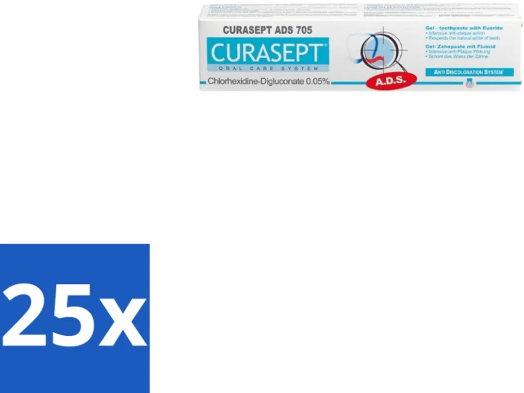 Curasept ADS 705 CHX Tandpasta 75ml
