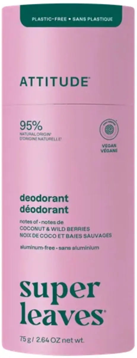 Attitude Super Leaves Deo Coconut & Wild Berries 85ml