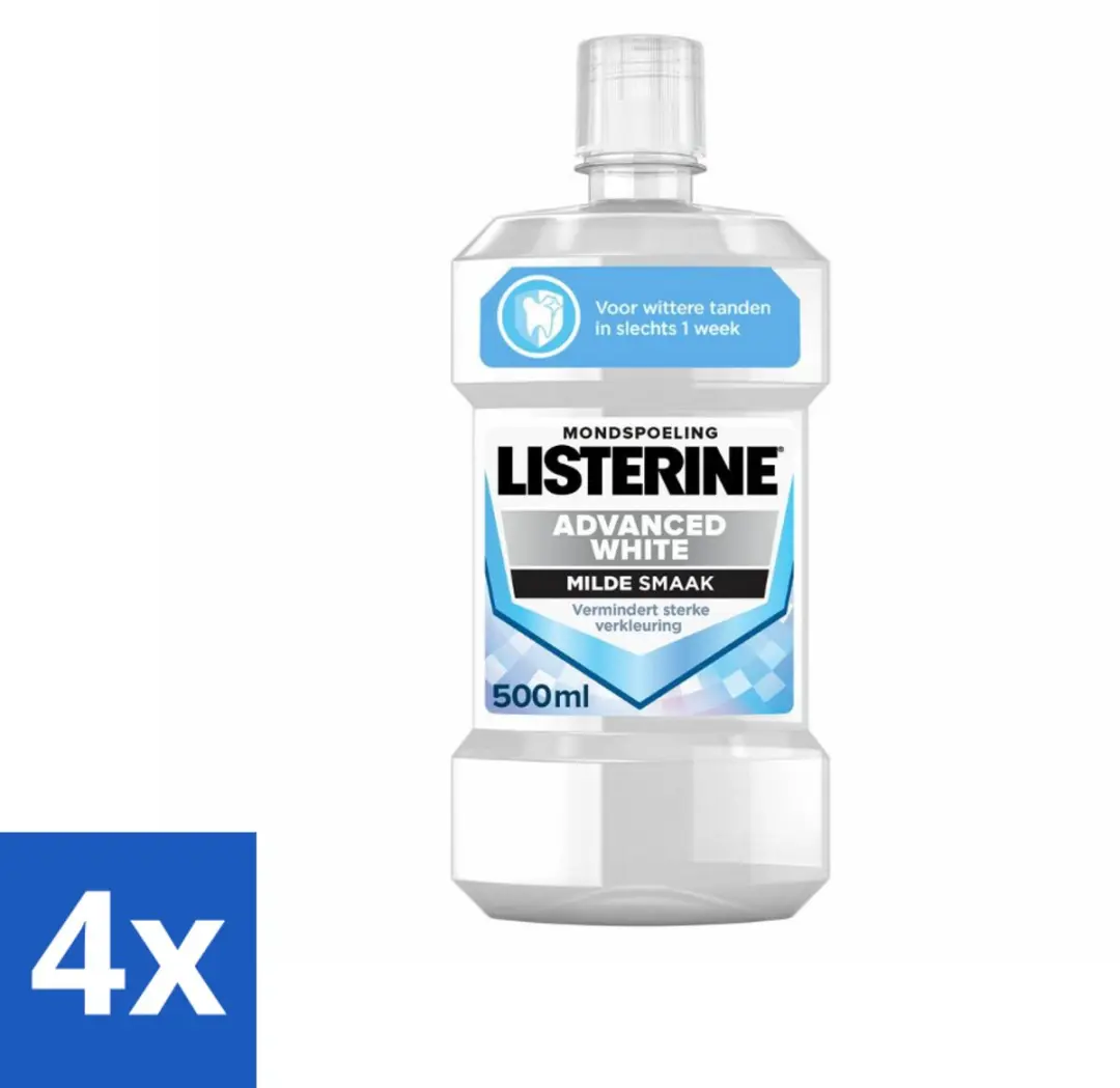 Listerine Advanced White Mondwater Mild 2000ml
