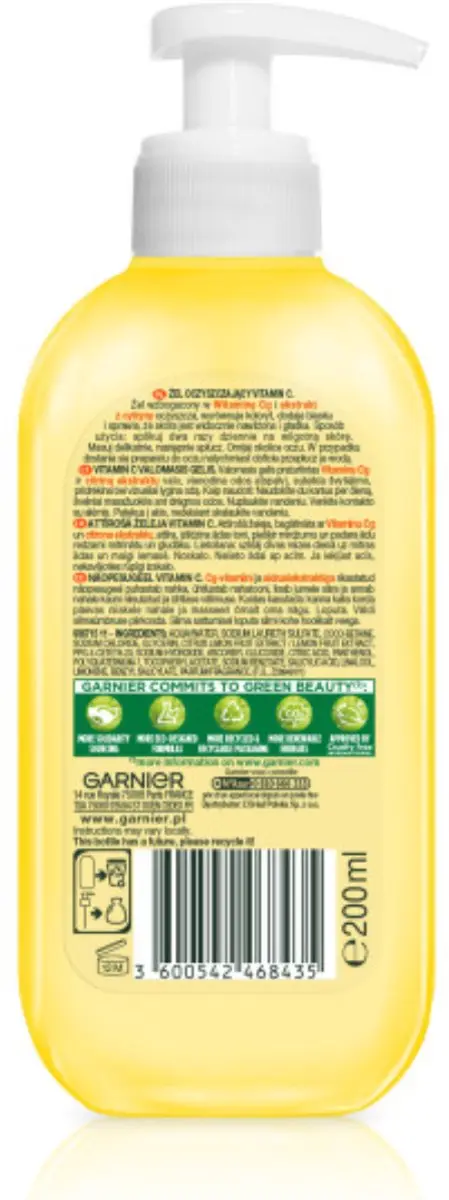 Garnier Skin Naturals Gezichtsreiniger Vitamine C 200ml